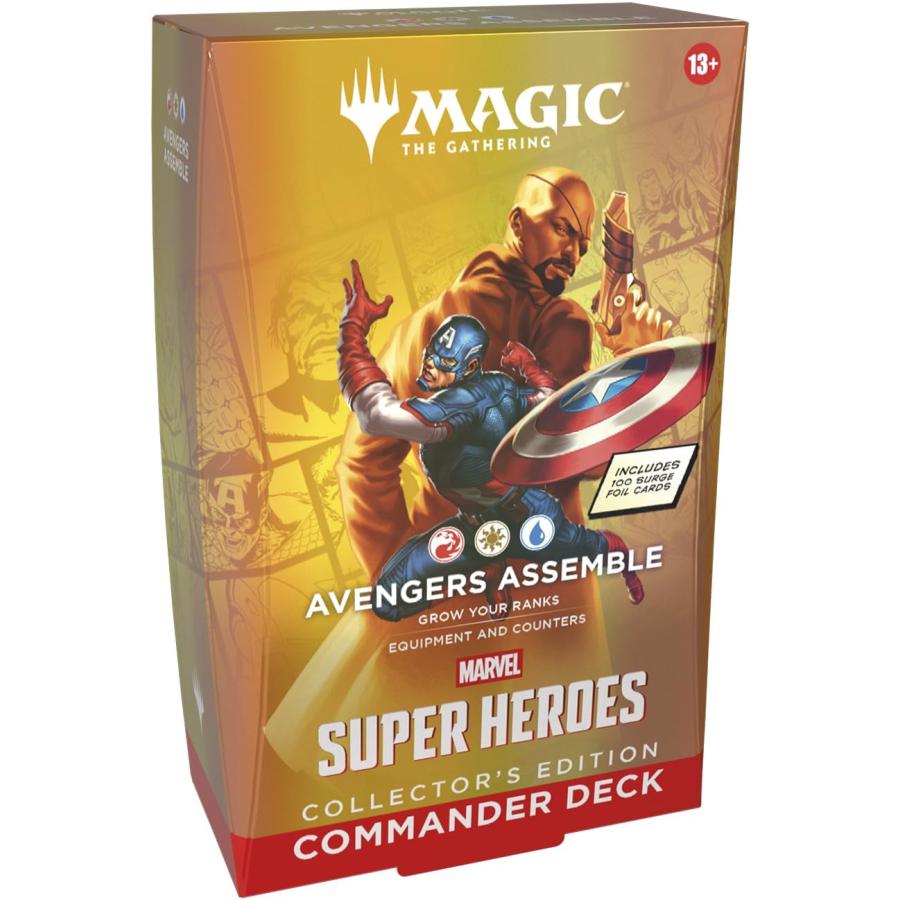 6月26日発売 予約 マーベル スーパー・ヒーローズ 統率者デッキ