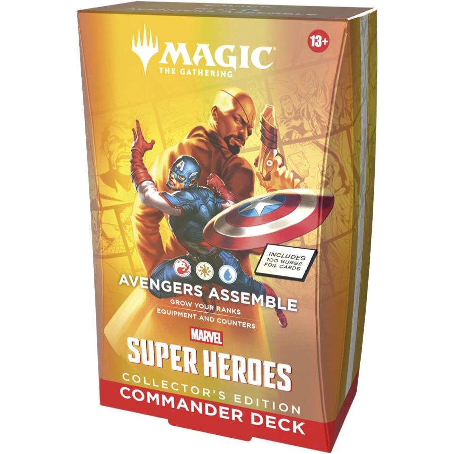 6月26日発売 予約 マーベル スーパー・ヒーローズ 統率者デッキ