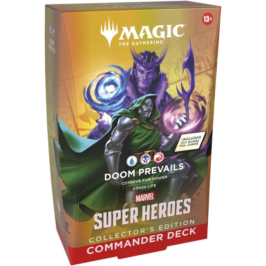 6月26日発売 予約 マーベル スーパー・ヒーローズ 統率者デッキ