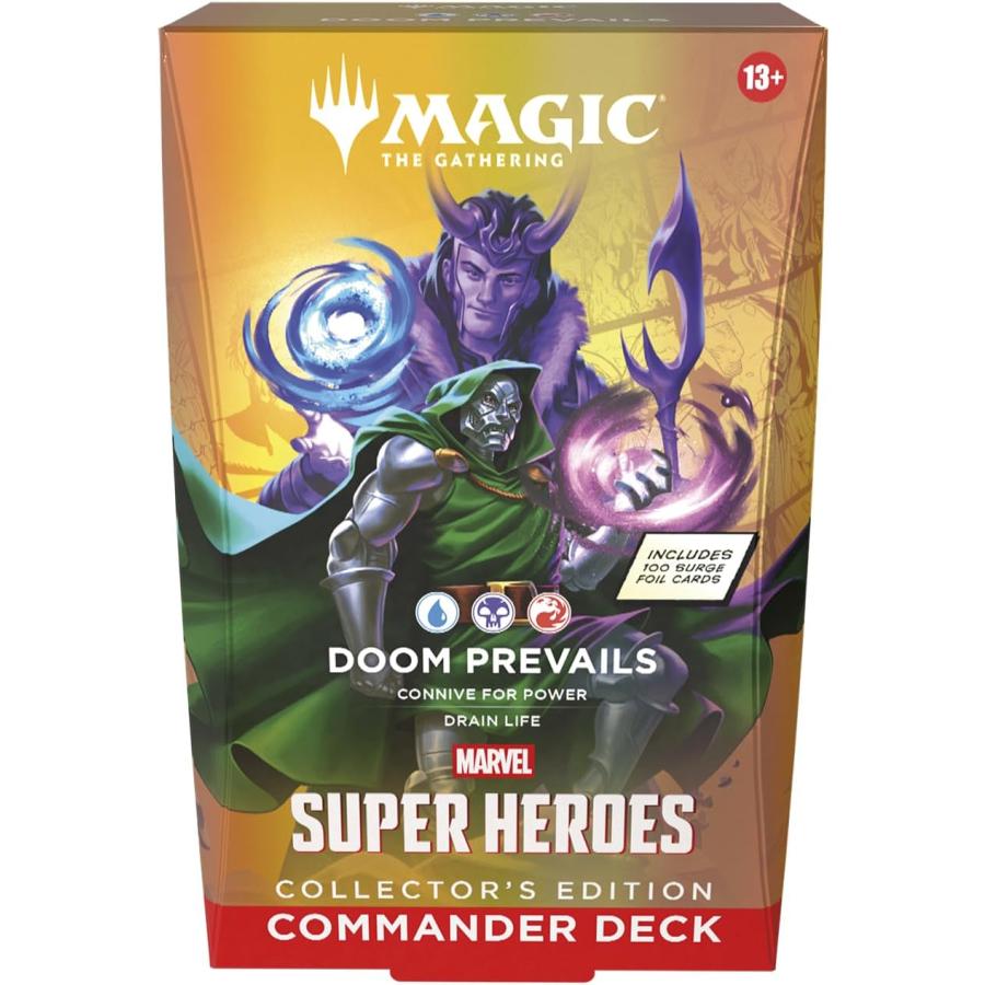 6月26日発売 予約 マーベル スーパー・ヒーローズ 統率者デッキ