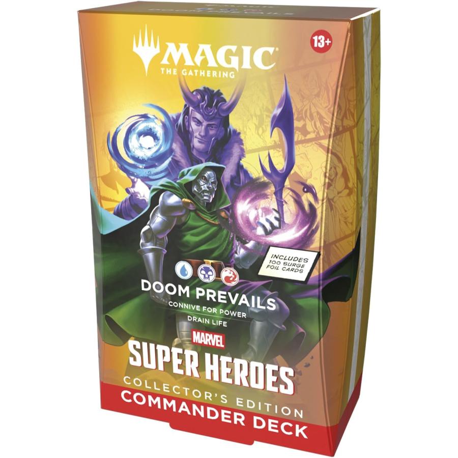 6月26日発売 予約 マーベル スーパー・ヒーローズ 統率者デッキ