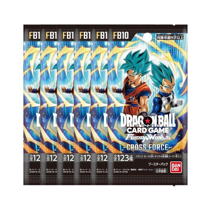 ドラゴンボールフュージョンワールド BOX+6パック 6月13日発売 6パック ばら売り ドラゴンボールスーパーカードゲーム