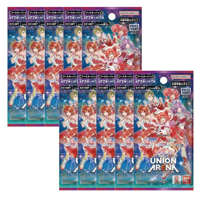 ユニオンアリーナ　マクロスまとめ売り 6月19日発売 10パック ばら売り UNION ARENA ブースターパック