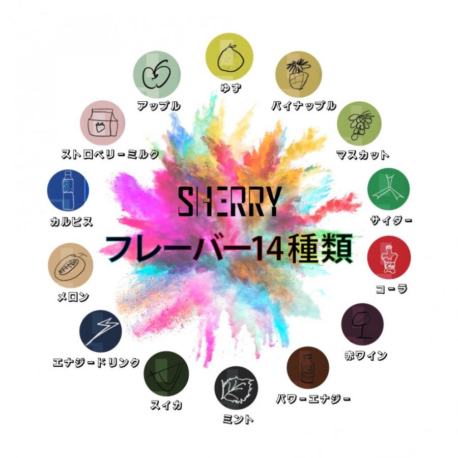 2640円 94 以上節約 10本セット 持ち運び シーシャ Sherry シェリー Vape 禁煙 電子タバコ 水蒸気 電子たばこ 水タバコ 水たばこ リキッド ベイプ ニコチンフリー 禁煙グッズ