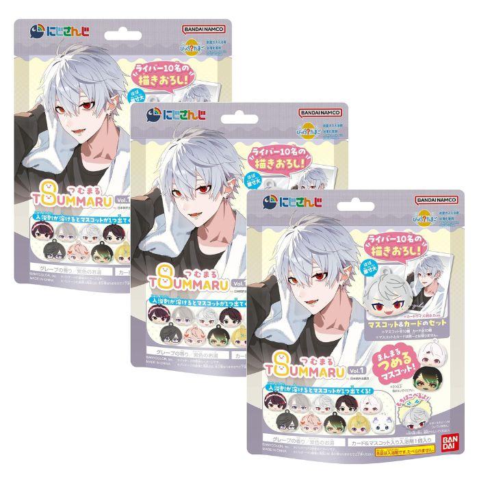 12月発売 予約 3個入り びっくらたまご つむまる にじさんじvol.1