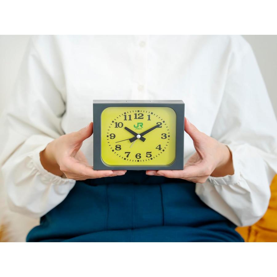 送料込み　JR東日本　電子時計 JR東日本の“駅時計”が自宅に？！発車ベル音付きアラームクロック