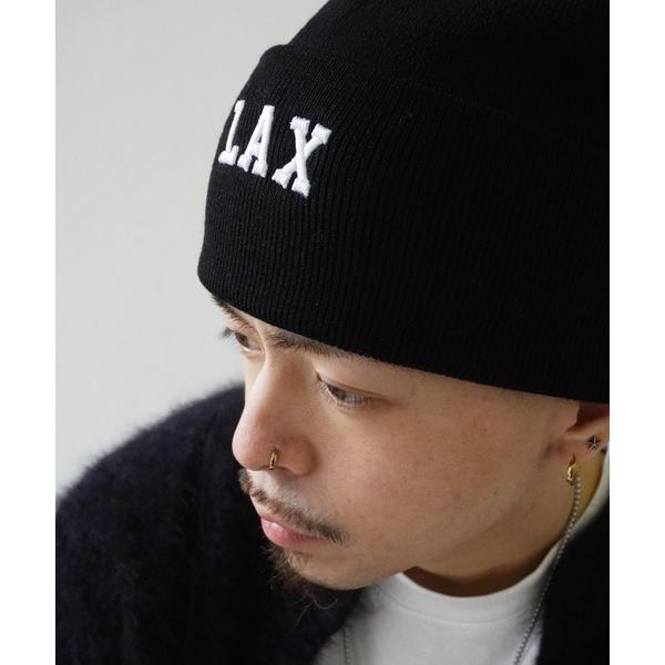 STARTER BLACK LABEL(スターターブラックレーベル) LAX ロゴ ビーニー サックス ST-NT003 ニットキャップ ニット帽｜freea-port｜12