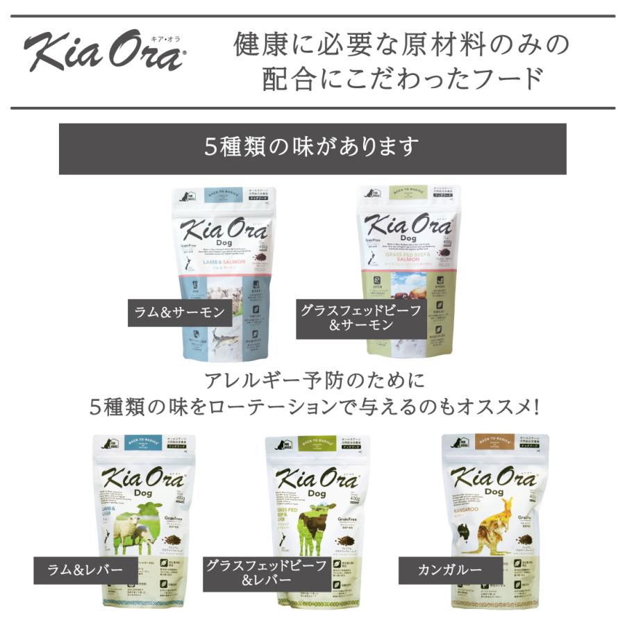 ドッグフード 犬 ごはん 羊 ドライ かりかり アレルギー 犬用 皮膚被毛 総合栄養食 KiaOra キアオラ ドッグ ラム\u0026レバー 4.5kg FREEBIRD フリーバードの画像