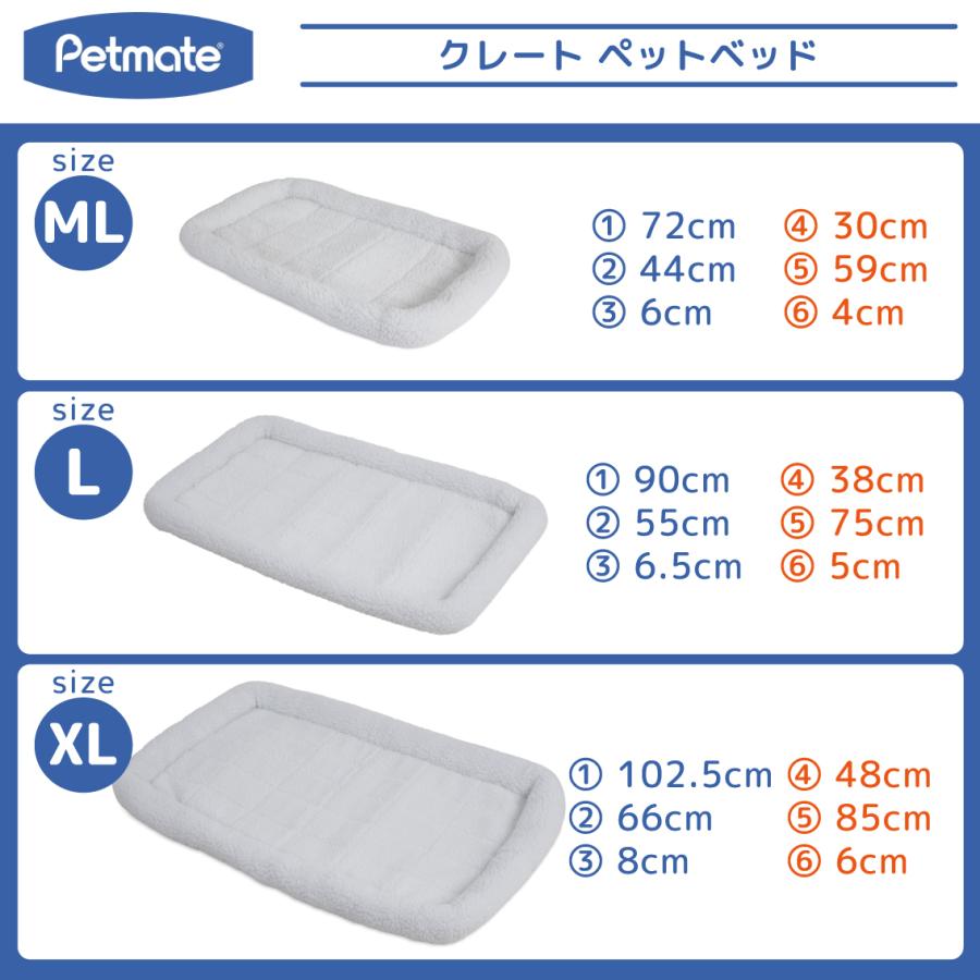 Petmate ペット ベッド 中型犬用 m バリケンネル ペットゲージ 洗濯