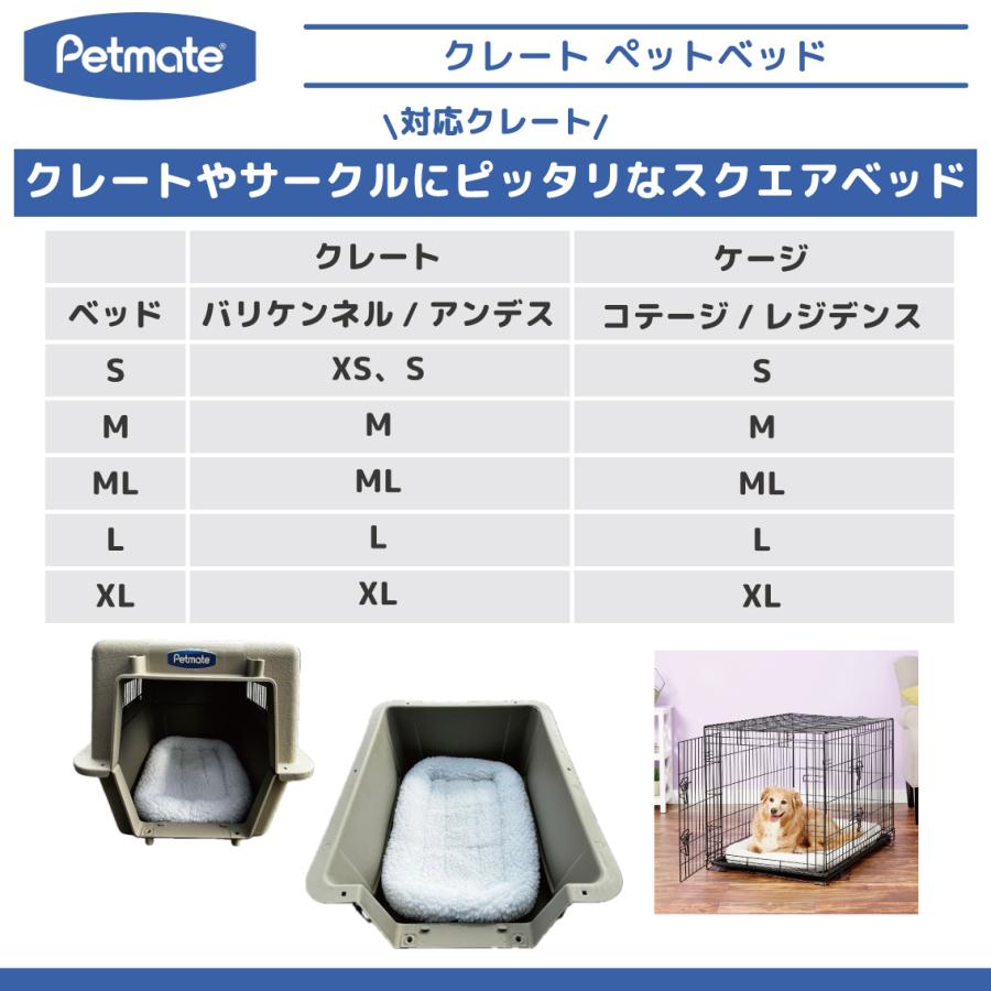 Petmate ペット ベッド 大型犬用 l バリケンネル ペットゲージ 洗濯