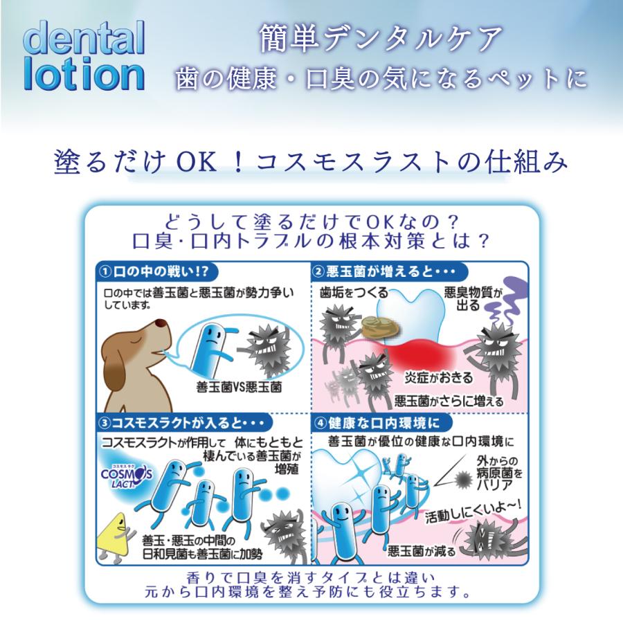 PLATZ デンタルローション プラッツ コスモスラクト ペット用 はみがき