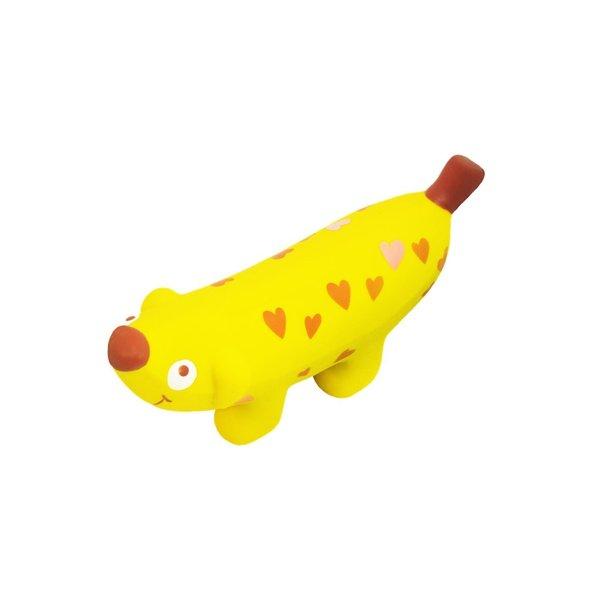 犬 おもちゃ かわいい おすすめ バナナ 小型犬 プラッツ PLATZ バナナドッグ ハート｜freebirdcorp｜03