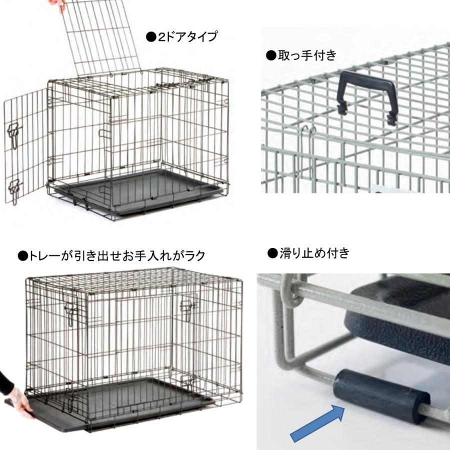 ペットケージ 折りたたみ コンパクト 2ドア 軽量 旅行 移動 組み立て 簡単 クレート ハウス 小型犬 猫 小動物 ウサギ Savic ドッグレジデンス S 50cm Sv3290 Free Bird Yahoo 店 通販 Yahoo ショッピング