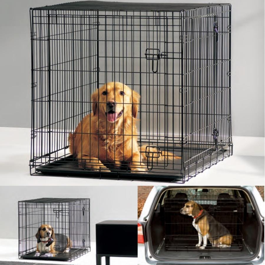 ペットケージ 折りたたみ コンパクト 2ドア 軽量 旅行 移動 組み立て 簡単 クレート ハウス 大型犬 Savic ドッグコテージ L 91cm Sv3313 Free Bird Yahoo 店 通販 Yahoo ショッピング