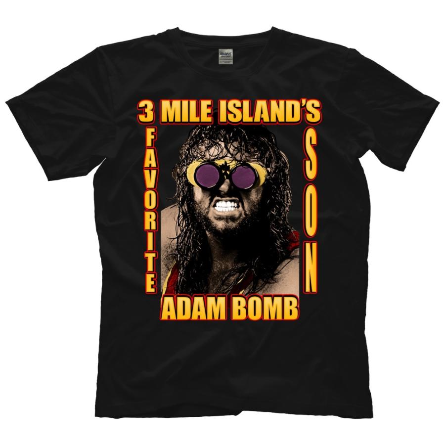 アダム・ボム（ブライアン・クラーク） Tシャツ「ADAM BOMB 3 Mile Tシャツ」アメリカ直輸入プロレスTシャツ｜freebirds