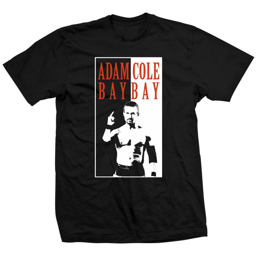 アダム・コール Tシャツ「ADAM COLE Cole Scarface スカーフェイス Tシャツ」アメリカ直輸入プロレスTシャツ