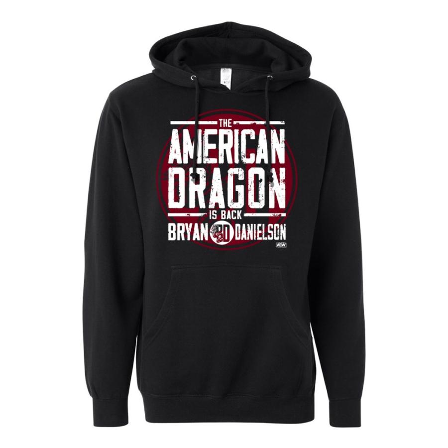 Aew パーカー ブライアン ダニエルソン Bryan Danielson The American Dragon Is Back プルオーバーパーカー アメリカ直輸入品 Aew Hoodie 17 アメリカンプロレスショップ フリーバーズ 通販 Yahoo ショッピング