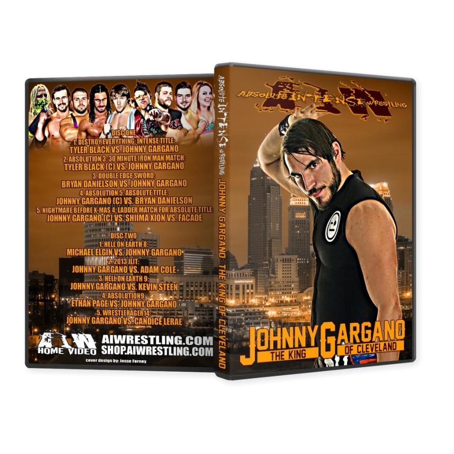 超激安特価 ベスト盤 AIW DVD The King Of Cleveland：The Best of JOHNNY Volume メーカー在庫限り品 in 1 ベスト ガルガーノ オブ GARGANO Vol.1 ジョニー