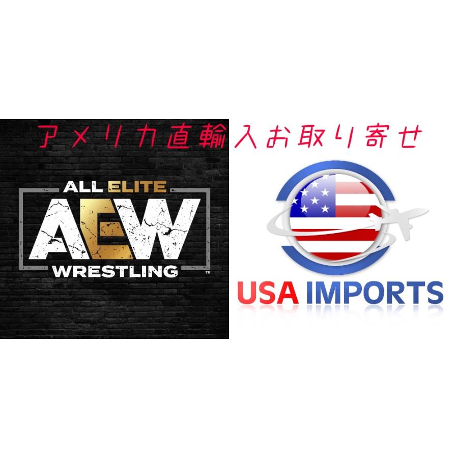 新日本プロレス X AEW プロレスTシャツ「AEW x NJPW Bullet Club Gold Tシャツ」AEW 直輸入 アメリカ プロレス プリントTEE｜freebirds｜10