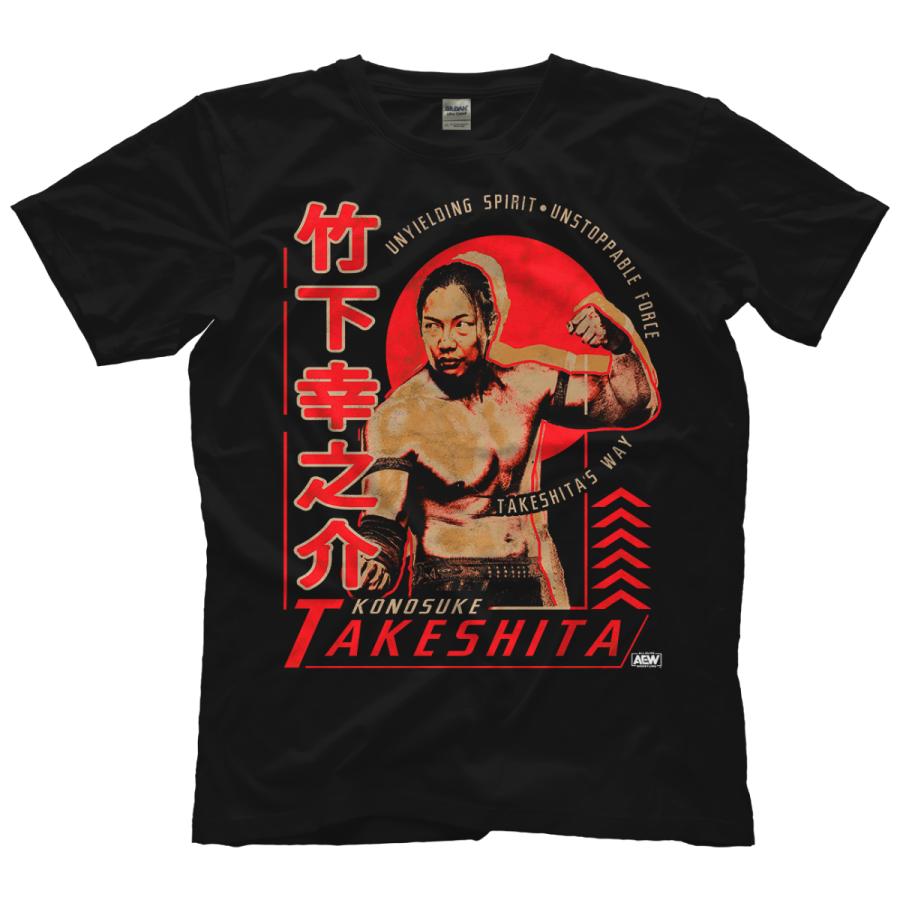 AEW 竹下幸之介 Tシャツ「AEW KONOSUKE TAKESHITA Takeshita's AEW 竹下幸之介 Tシャツ「AEW KONOSUKE TAKESHITA Takeshita's