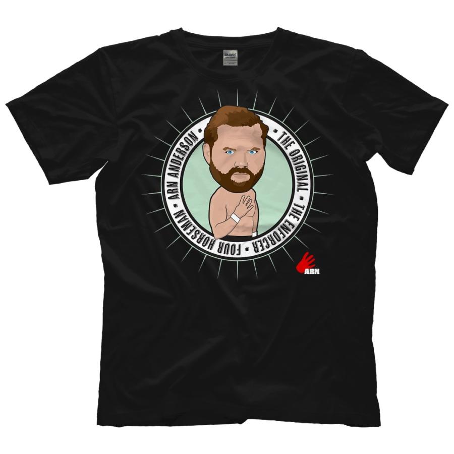 アーン・アンダーソン Tシャツ「ARN ANDERSON Big Head Illustration T