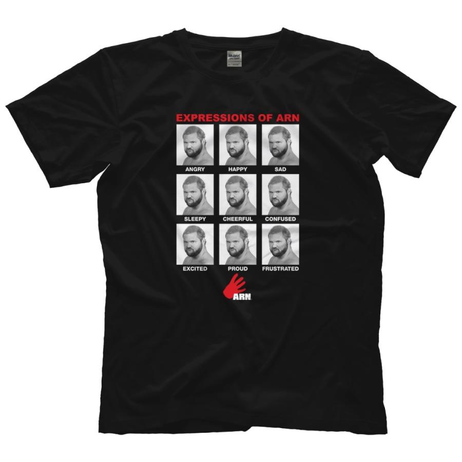 アーン・アンダーソン Tシャツ「ARN ANDERSON Expressions of Arn Tシャツ」 米直輸入プロレスTシャツ NWA WCW WWF WWE｜freebirds