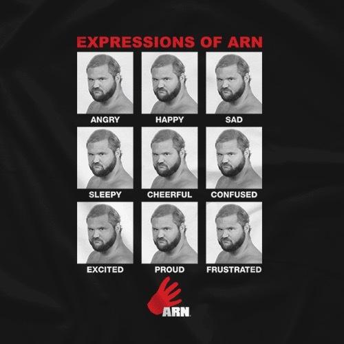 アーン・アンダーソン Tシャツ「ARN ANDERSON Expressions of Arn Tシャツ」 米直輸入プロレスTシャツ NWA WCW WWF WWE｜freebirds｜02