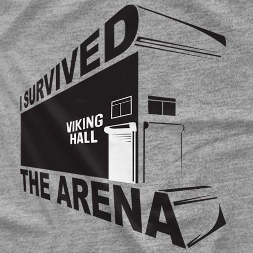 ブルー・ミーニー Tシャツ「BLUE MEANIE I Survived The Arena Tシャツ」アメリカ直輸入プロレスTシャツ ECW WWE WCW アメプロ｜freebirds｜02