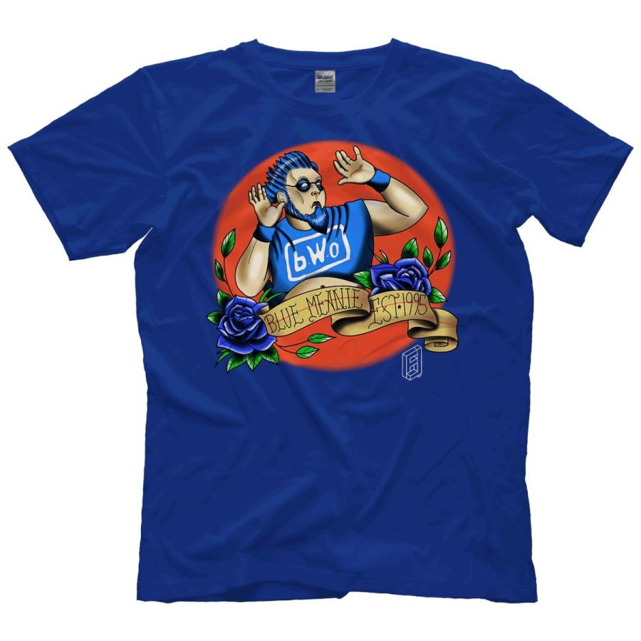 GILDAN ブルー・ミーニー Tシャツ「BLUE MEANIE Traditional Tattoo T 