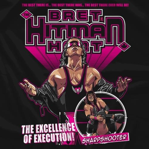 ヒットマン”ブレット・ハート Tシャツ「