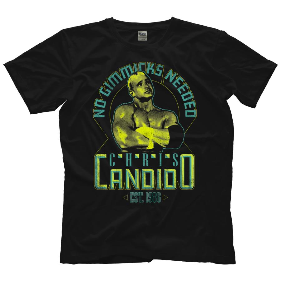 入手困難！DRT USA Tシャツ クリス・キャンディード Tシャツ「CHRIS CANDIDO No Gimmick Needed T