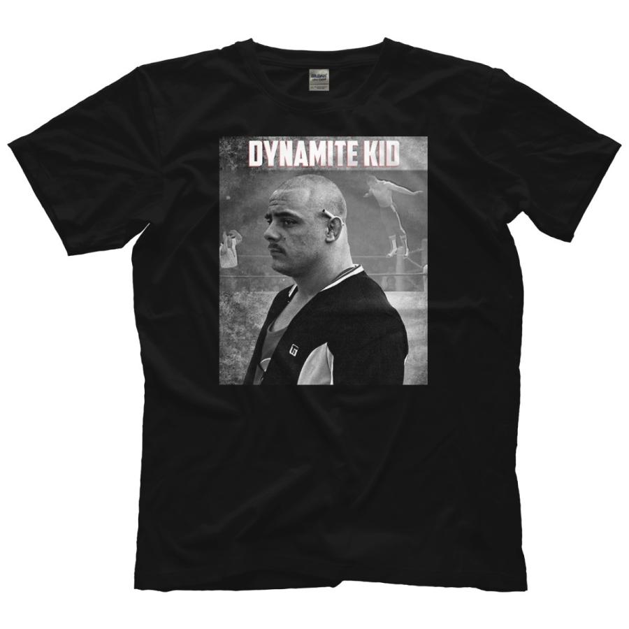 “爆弾小僧” ダイナマイト・キッド Tシャツ「DYNAMITE KID Dynamite Kid Black And White Tシャツ」 米直輸入プロレスTシャツ｜freebirds