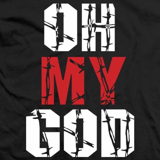ジョーイ・スタイルズ（ECW） Tシャツ「JOEY STYLES Oh My God Tシャツ」ECW WWE アメリカンプロレス輸入Tシャツ｜freebirds｜02