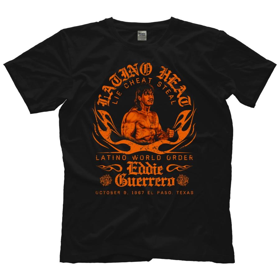 エディ・ゲレロ Tシャツ「EDDIE GUERRERO LCS（Lie Cheat Steal） 半袖