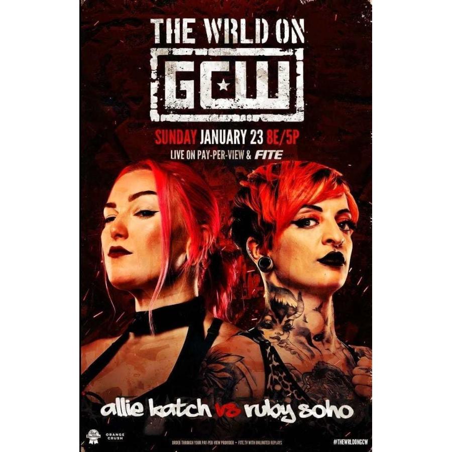 GCW《アメリカ直輸入》Tシャツ「GCW Extreme Tシャツ」Sサイズ