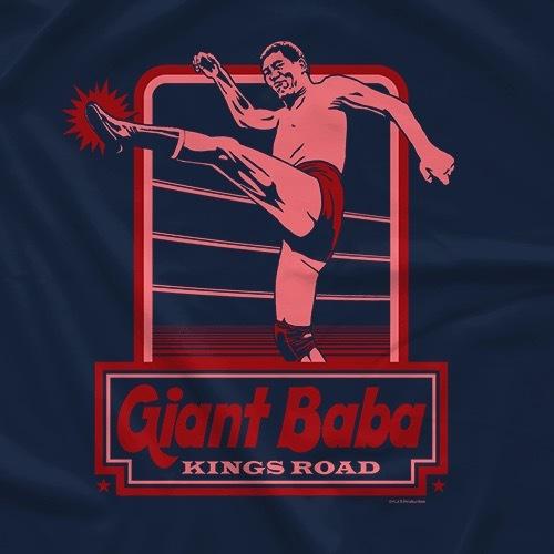 並行輸入品】ジャイアント馬場 Tシャツ（米直輸入Tシャツ）「16文