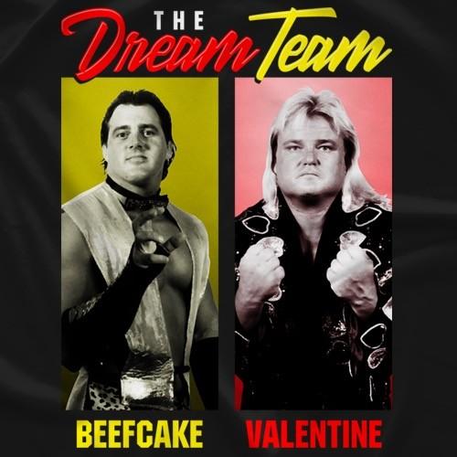 グレッグ・バレンタイン＆ブルータス・ビーフケーキ Tシャツ「The