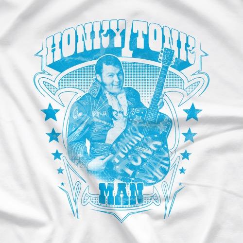 “マット界のプレスリー” ホンキー・トンク・マン Tシャツ「HONKY TONK MAN Tシャツ」（ボディ色：ホワイト）アメリカ直輸入Tシャツ WWF WWE｜freebirds｜02