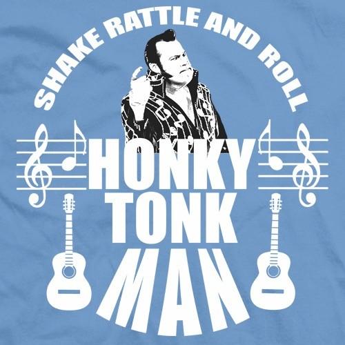 ホンキー・トンク・マン Tシャツ「HONKY TONK MAN Shake, Rattle & Roll Tシャツ」NWA WWF AWA WCW 全日 新日 クラシックプロレス｜freebirds｜02
