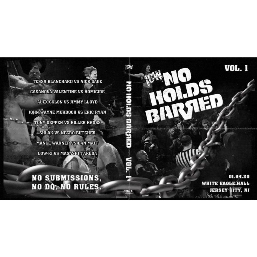 Icw No Holds Barred ブルーレイ No Holds Barred ノーホールズバード Vol 1 年1月4日ニュージャージー イッテンヨン 竹田誠志 対 ロウキー Icwnhb Br Noholdsbarred1 プロレスショップ フリーバーズ 通販 Yahoo ショッピング