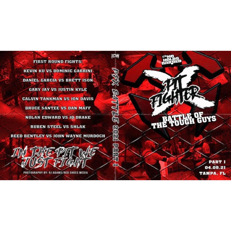 おトク Icw No Holds Barred ブルーレイ Pit Fighter X Battle Of The Tough Guys Part