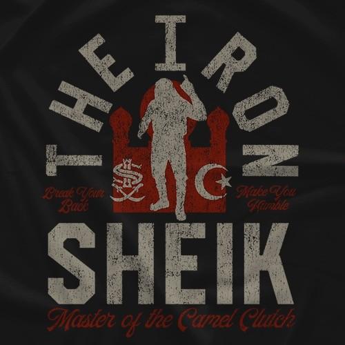 アイアン・シーク Tシャツ「THE IRON SHEIK Master Of The Camel