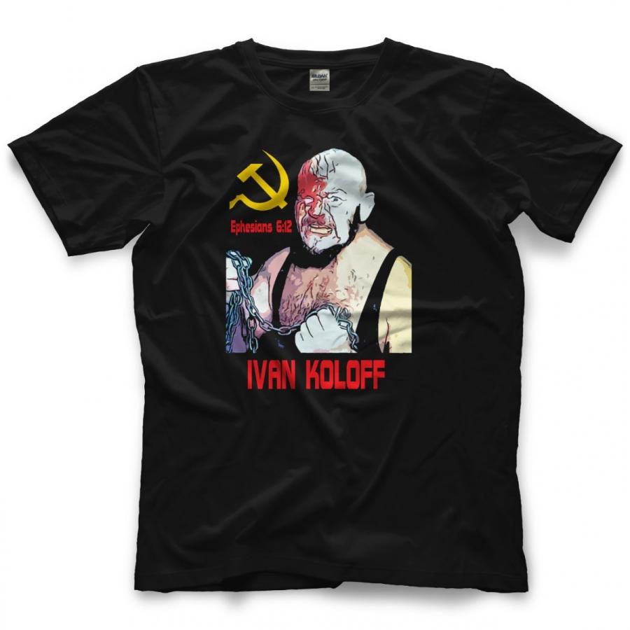 ロシアの怪豪” イワン・コロフ Tシャツ「IVAN KOLOFF Russian