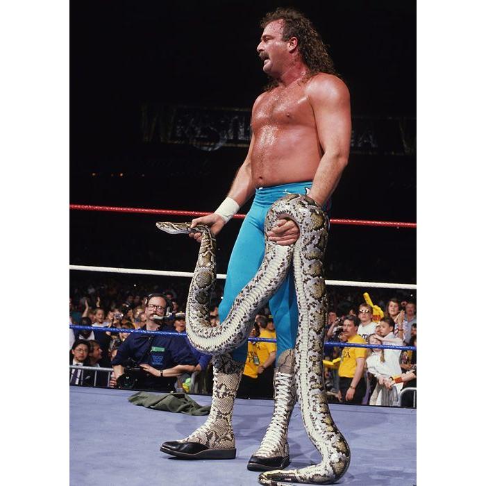 蛇男” ジェイク・ザ・スネーク・ロバーツ Tシャツ「JAKE 