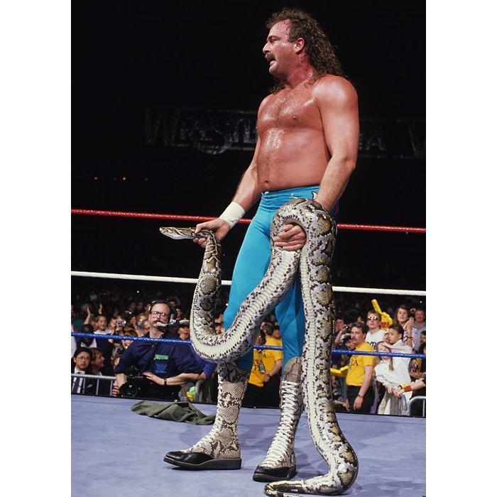 蛇男” ジェイク・ザ・スネーク・ロバーツ Tシャツ「JAKE 