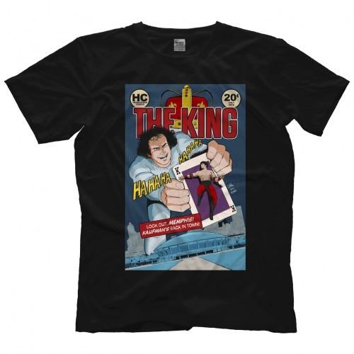 ジェリー・ローラー＆アンディ・カウフマン Tシャツ「The King vs. The