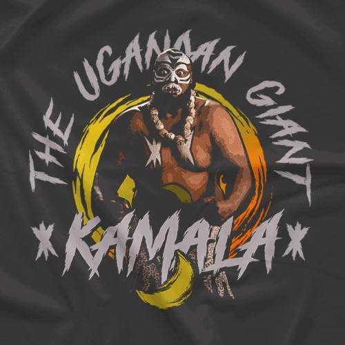 ウガンダの大魔神” ジャイアント・キマラ（カマラ） Tシャツ「KAMALA