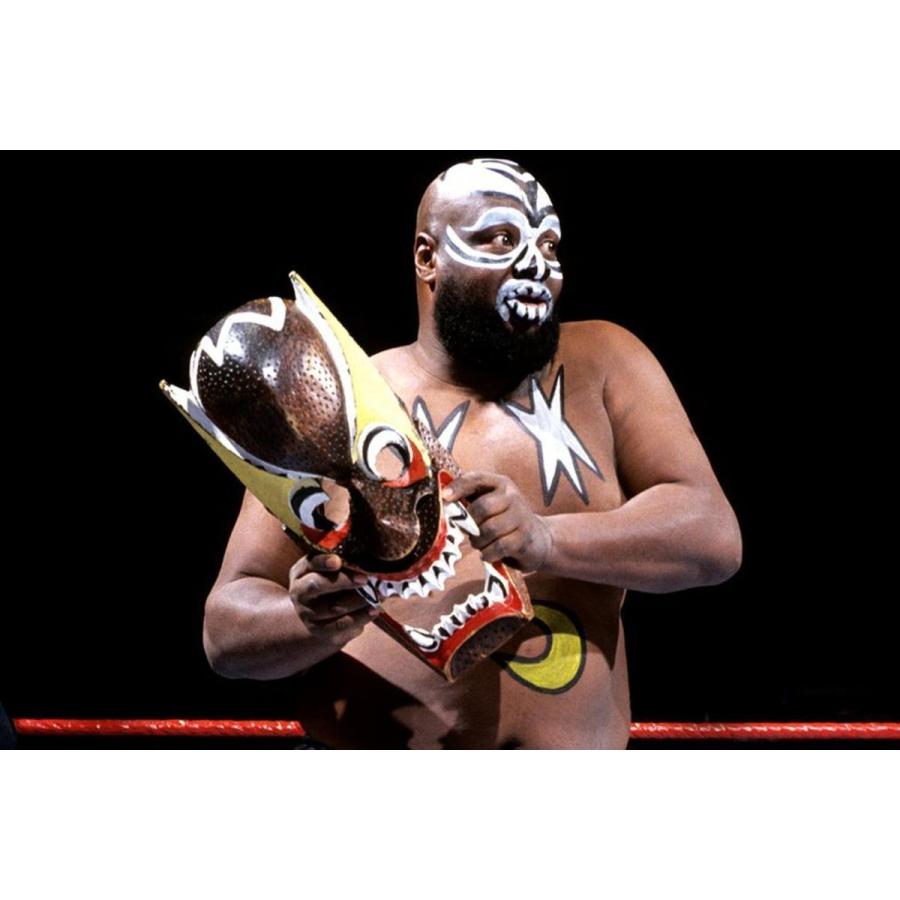 JAKKS社版 WWEプロレスフィギュア ジャイアントキマラ　現在はカマラ WWE Wrestling Classic Superstars Series 9 Kamala The Ugandan Giant