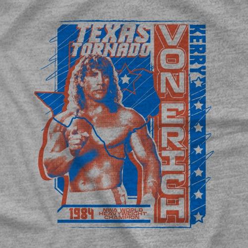 虎の爪” ケリー・フォン・エリック Tシャツ「KERRY VON ERICH Texas