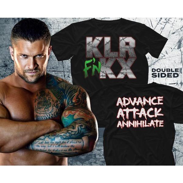 キラー・クロス（WWE カリオン・クロス） Tシャツ「KILLER KROSS